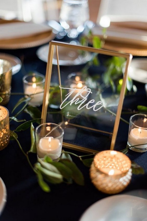 Wonderful DIY Wedding Table Numbers That That You Can Do At Home During The Coronavirus Lockdown