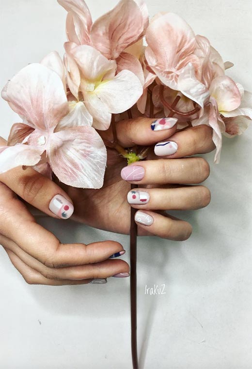 Mind Blowing Abstract Nails That Will Boost Your Creativity This Spring And Summer