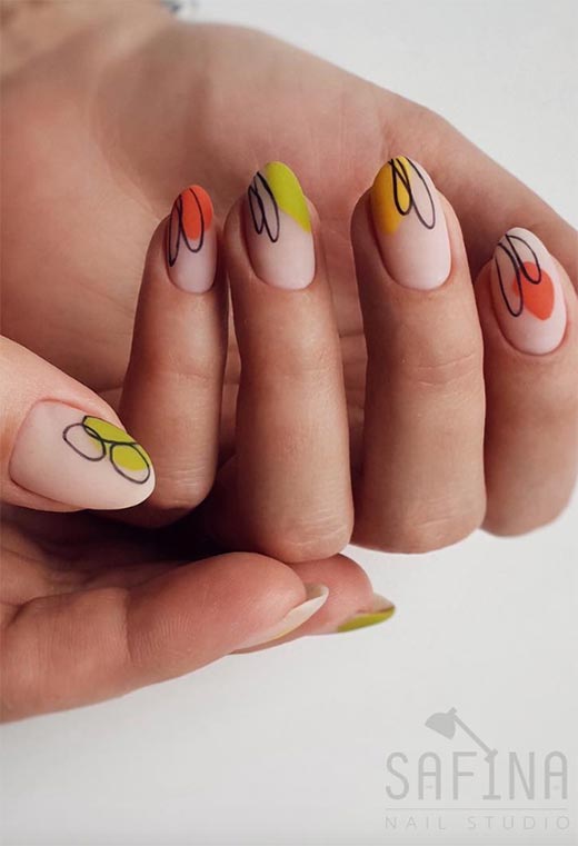 Mind Blowing Abstract Nails That Will Boost Your Creativity This Spring And Summer