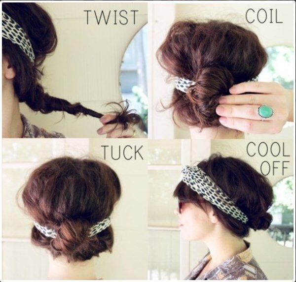 Step By Step Headband Hairstyle Tutorials That You Should Try This Spring