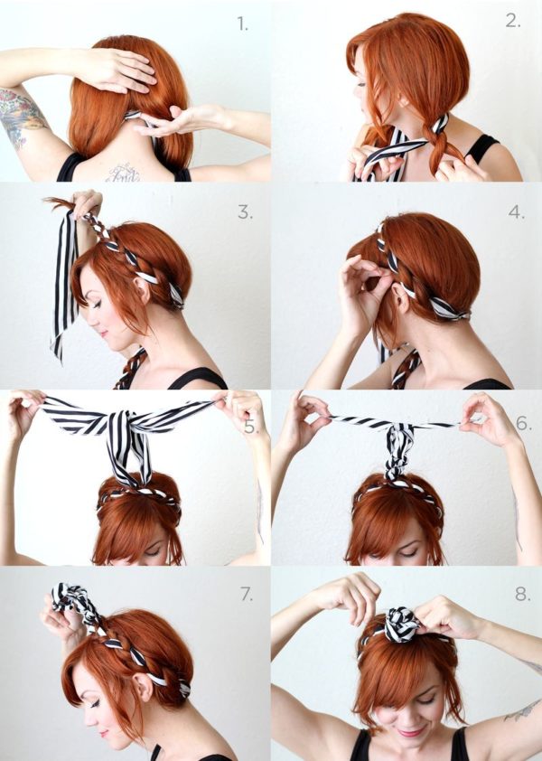 Step By Step Headband Hairstyle Tutorials That You Should Try This Spring