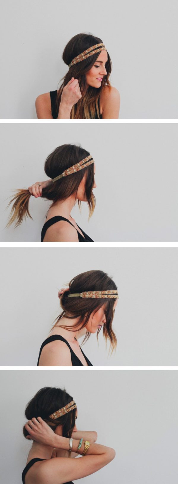 Step By Step Headband Hairstyle Tutorials That You Should Try This Spring