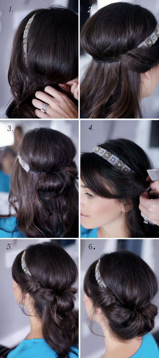 Step By Step Headband Hairstyle Tutorials That You Should Try This Spring