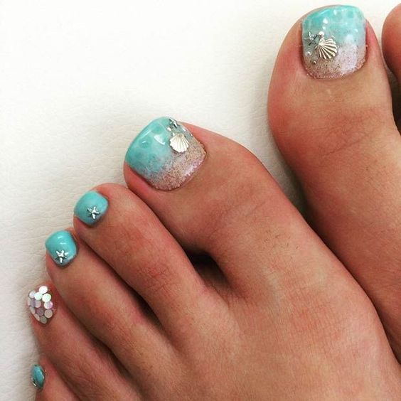 Beautiful Toe Nails Designs That You Will Be Happy To Show