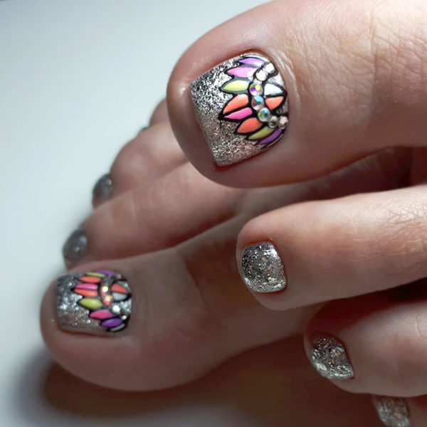 Beautiful Toe Nails Designs That You Will Be Happy To Show
