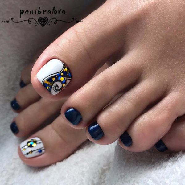 Beautiful Toe Nails Designs That You Will Be Happy To Show