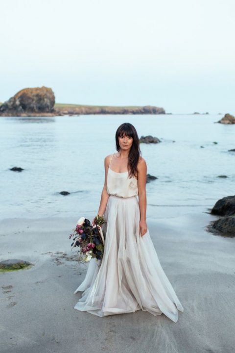 Gorgeous Two Pieces Wedding Dresses That Will Help You Get A Unique Bridal Look