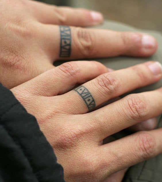 Creative Wedding Ring Tattoos That Will Help You Express Your Love And Commitment In A Unique Way