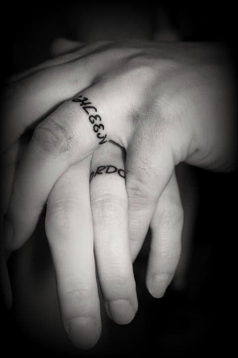 Creative Wedding Ring Tattoos That Will Help You Express Your Love And Commitment In A Unique Way