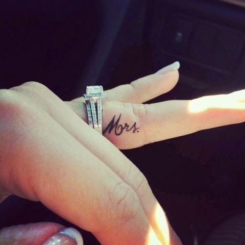 Creative Wedding Ring Tattoos That Will Help You Express Your Love And Commitment In A Unique Way