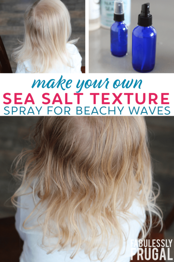 Awesome DIY Seal Salt Hair Spray Recipes For Beach Waves