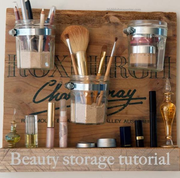 Smart DIY Makeup Storage Ideas That Will Keep Your Place Tidy