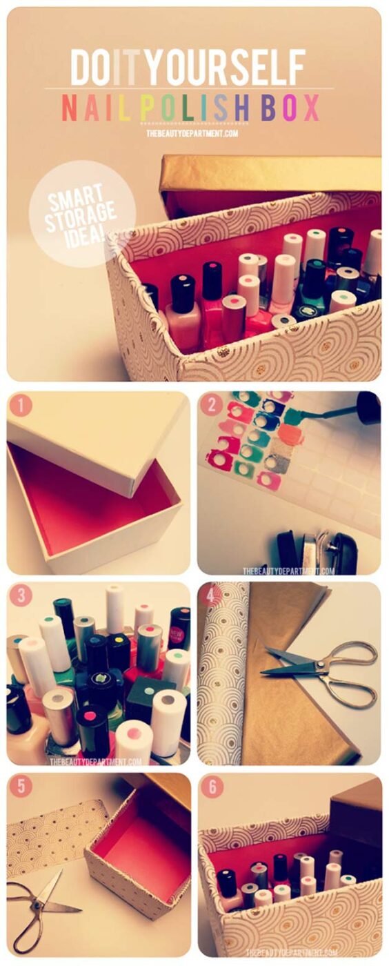 Smart DIY Makeup Storage Ideas That Will Keep Your Place Tidy