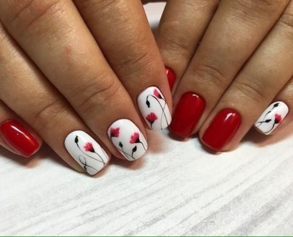 Beautiful Poppy Nails That Will Amaze You