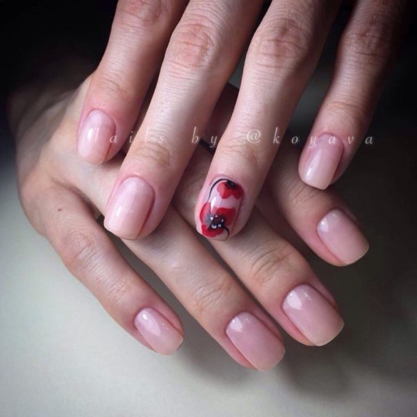 Beautiful Poppy Nails That Will Amaze You