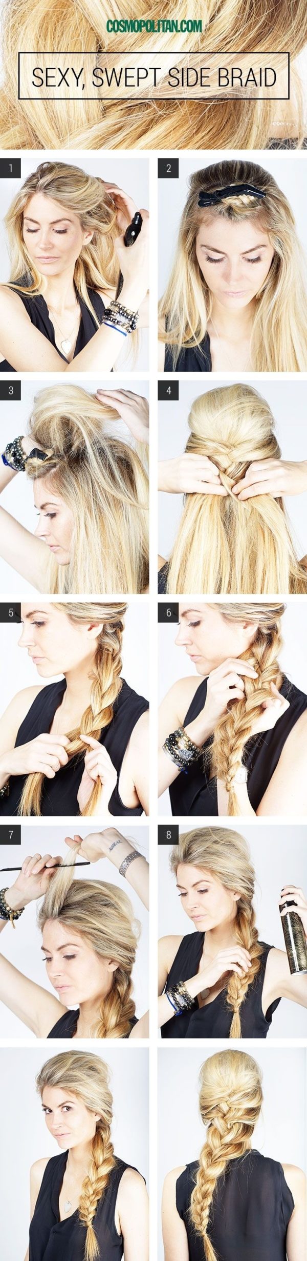 Stunning Side Hairstyle Tutorials That Will Make You Look Gorgeous