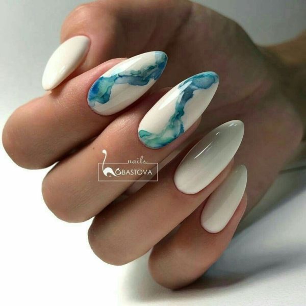 Sweet Watercolor Nails Ideas That Will Give A Fresh Look To Your Mani