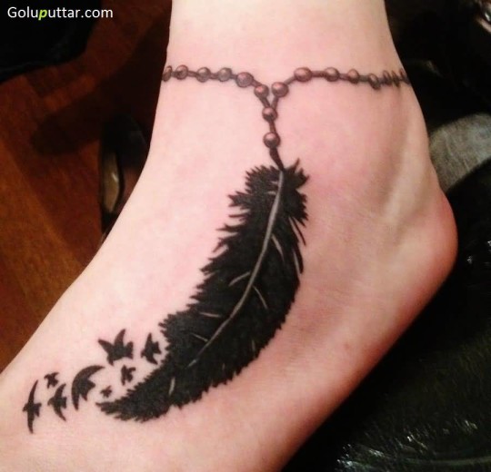 Charming Ankle Bracelet Tattoos That Will Amaze You