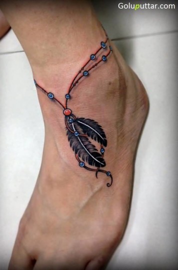 Charming Ankle Bracelet Tattoos That Will Amaze You