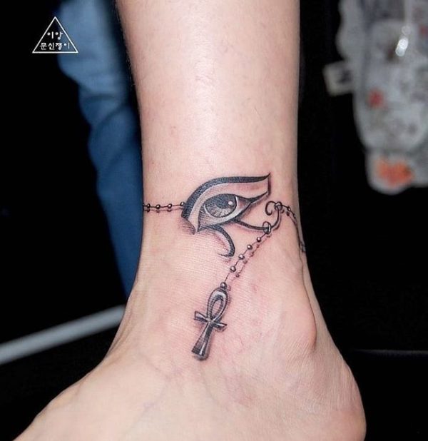 Charming Ankle Bracelet Tattoos That Will Amaze You