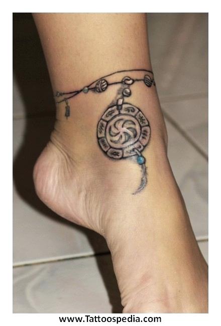 Charming Ankle Bracelet Tattoos That Will Amaze You