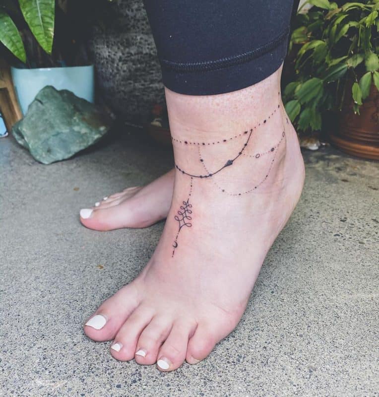 Charming Ankle Bracelet Tattoos That Will Amaze You - ALL FOR FASHION ...