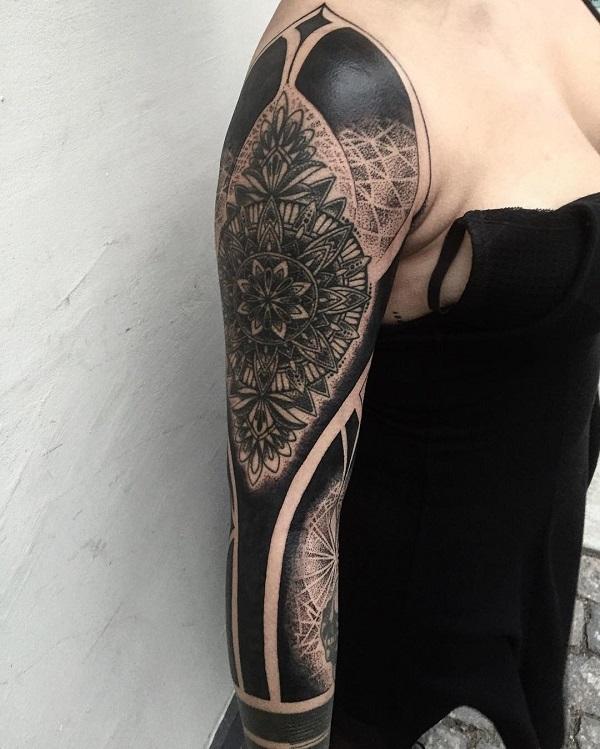 Bold Black Background Tattoos That Will Fascinate Both Men And Women