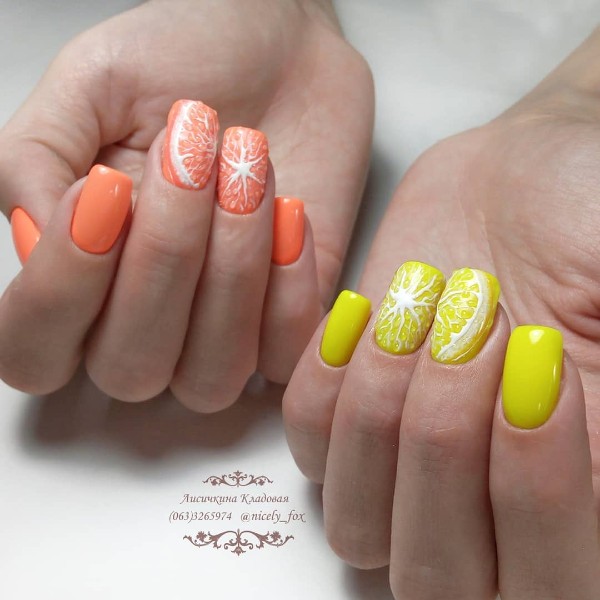 Stunning Fruit Manicure Ideas That Are Really Refreshing For The Summer