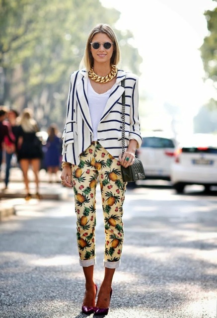 Fresh Fruit Print Outfits That Will Make You Look Super Fashionable This Summer