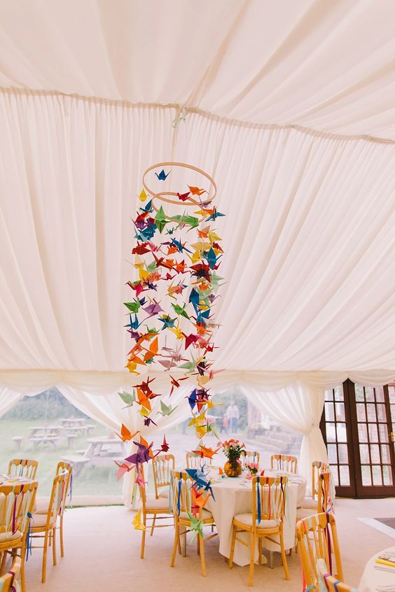 Cool Hula Hoop Wedding Decorations That Will Blow Your Mind - ALL FOR