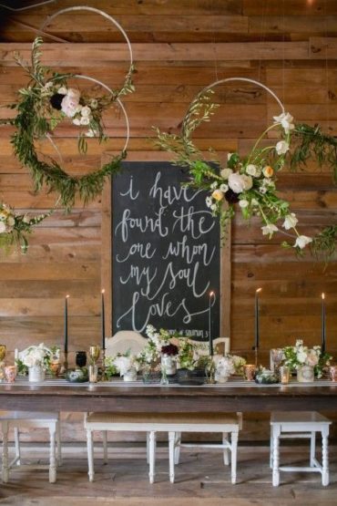 Cool Hula Hoop Wedding Decorations That Will Blow Your Mind - ALL FOR