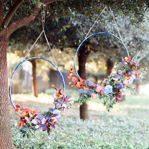 Cool Hula Hoop Wedding Decorations That Will Blow Your Mind