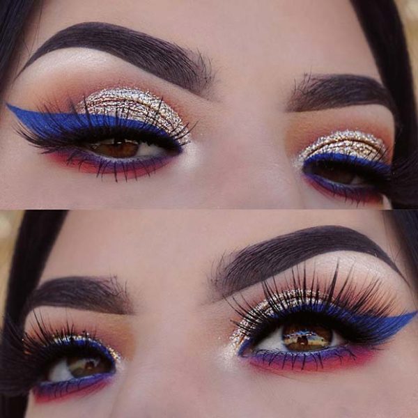 Patriotic Makeup Ideas That Will Put You In The Festive Mood For 4 July