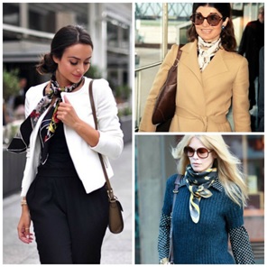 5 Ways You Can Wear a Silk Scarf 