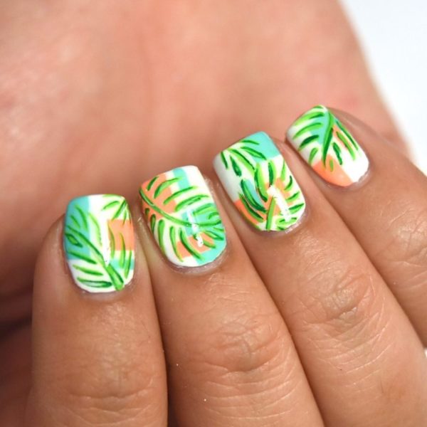 Tropical Nails Designs That Are Must For The Summer