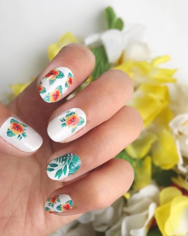 Tropical Nails Designs That Are Must For The Summer