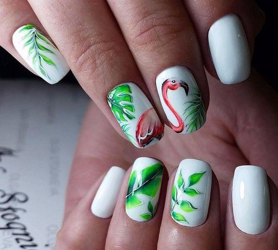 Tropical Nails Designs That Are Must For The Summer