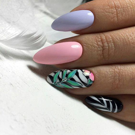 Tropical Nails Designs That Are Must For The Summer