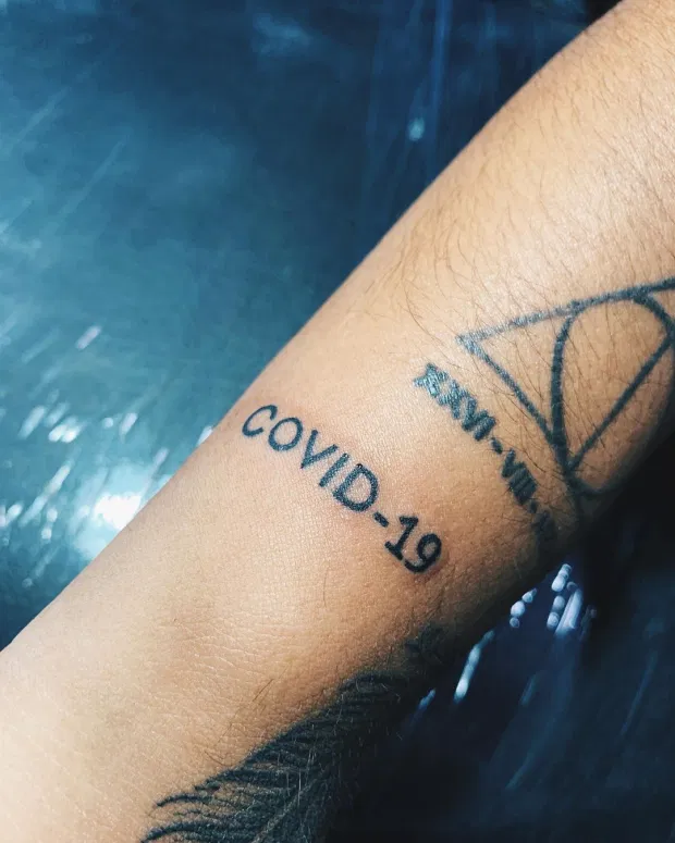 Popular Coronavirus Tattoos That Label 2020