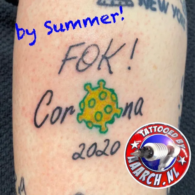 Covid 19 Inspired Tattoos That Are A Huge Hit In 2020