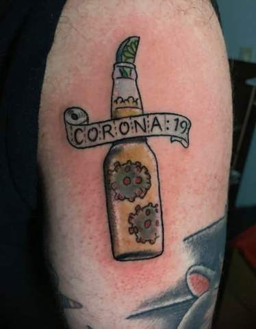 Popular Coronavirus Tattoos That Label 2020