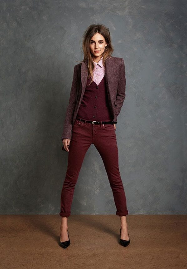 Fabulous Burgundy Outfits That Will Make You A Fashion Diva This Fall