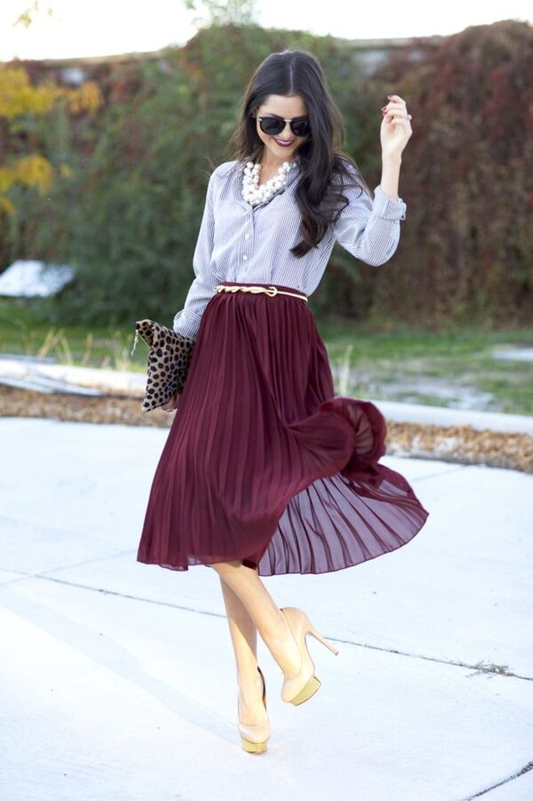 Fabulous Burgundy Outfits That Will Make You A Fashion Diva This Fall