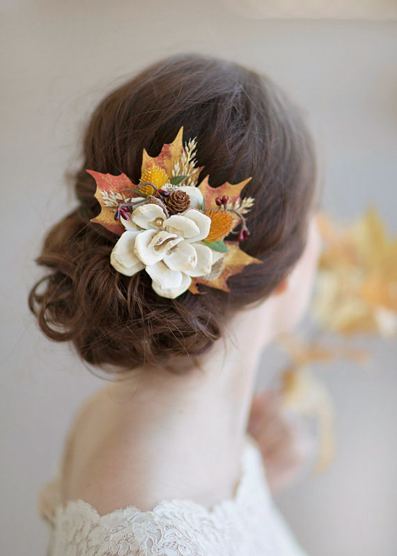 Amazing Bridal Hairstyles That Are Perfect For Fall