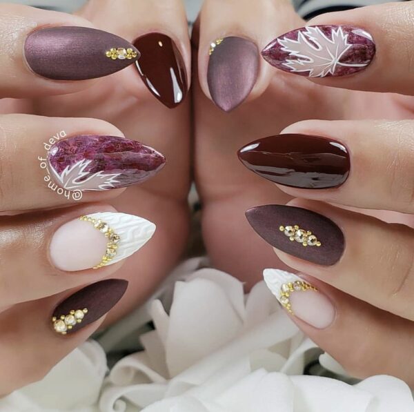 Irresistible Fall Manicure Ideas That You Would Like To Copy