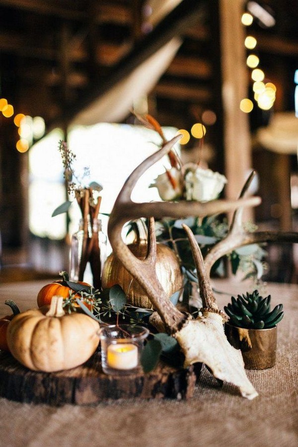 Lovely Fall Wedding Table Decorations That Will Boost Your Imagination