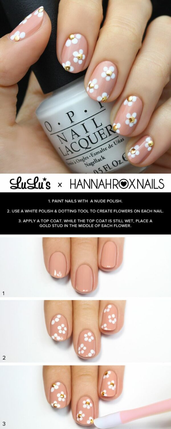 Inspiring Step By Step Nails Tutorials That Are Easy To Recreate