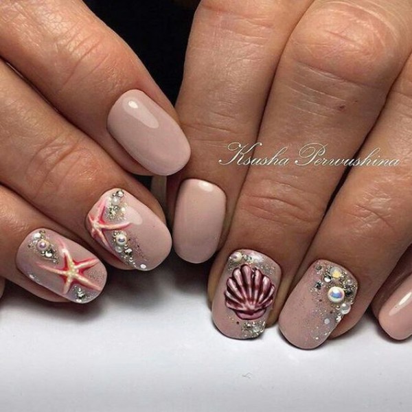 Beautiful Sea Manicure Ideas That Scream Summer