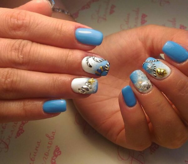 Beautiful Sea Manicure Ideas That Scream Summer