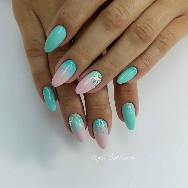 Beautiful Sea Manicure Ideas That Scream Summer